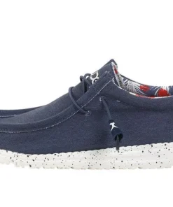 'Hey Dude' Men's Wally Stretch - Blue