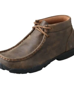 Twisted X Boots 'Twisted X' Kid's Driving Moccasin - Bomber