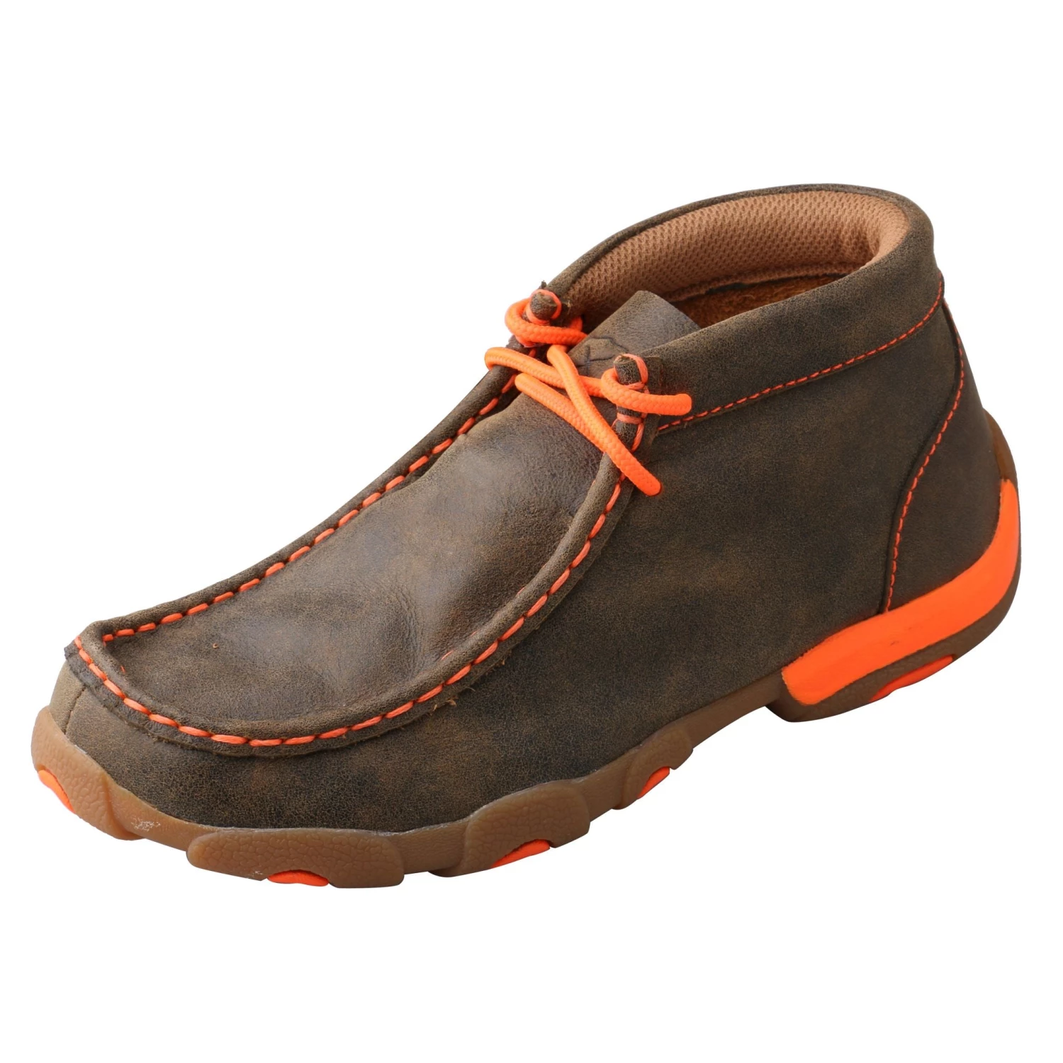 Twisted X Boots Kids 'Twisted X' Youth Chukka - Neon Orange 3 Twisted X Boots Kids 'Twisted X' Youth Chukka - Neon Orange