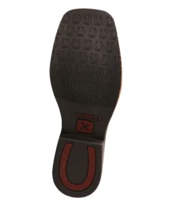 Twisted X Boots Kids 'Twisted X' Youth 9" Western Square Toe - Tan / Purple