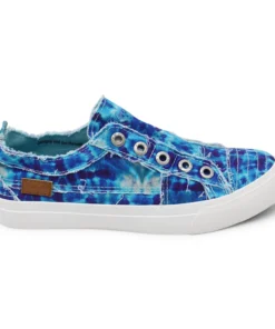 'Blowfish Malibu' Women's Play Slip On - Turquoise Tie Dye