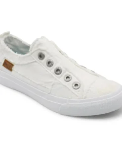 'Blowfish Malibu' Women's Play Slip On - White Smoked