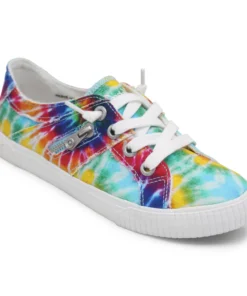 'Blowfish Malibu' Women's Fruit Slip On - Rainbow Tiedye