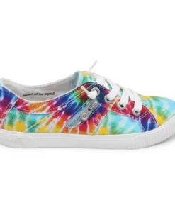 'Blowfish Malibu' Women's Fruit Slip On - Rainbow Tiedye