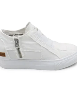 'Blowfish Malibu' Women's Mamba Wedge - White