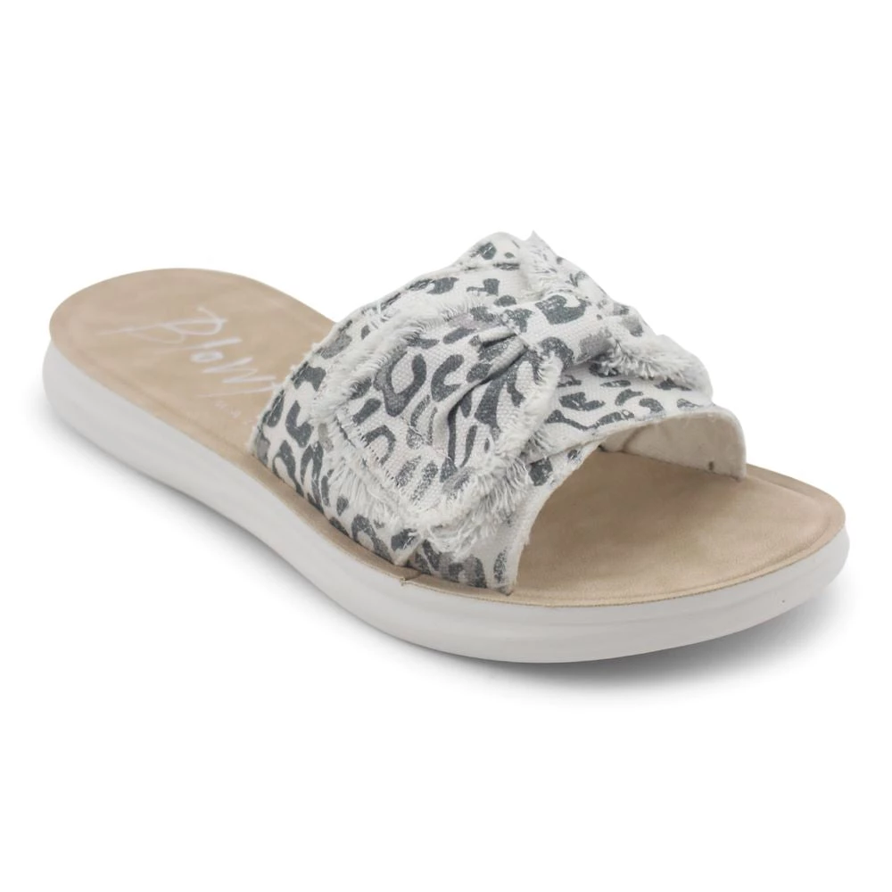 'Blowfish Malibu' Women's Saturn Sandal - Gray Paper Cat Canvas 3 'Blowfish Malibu' Women's Saturn Sandal - Gray Paper Cat Canvas