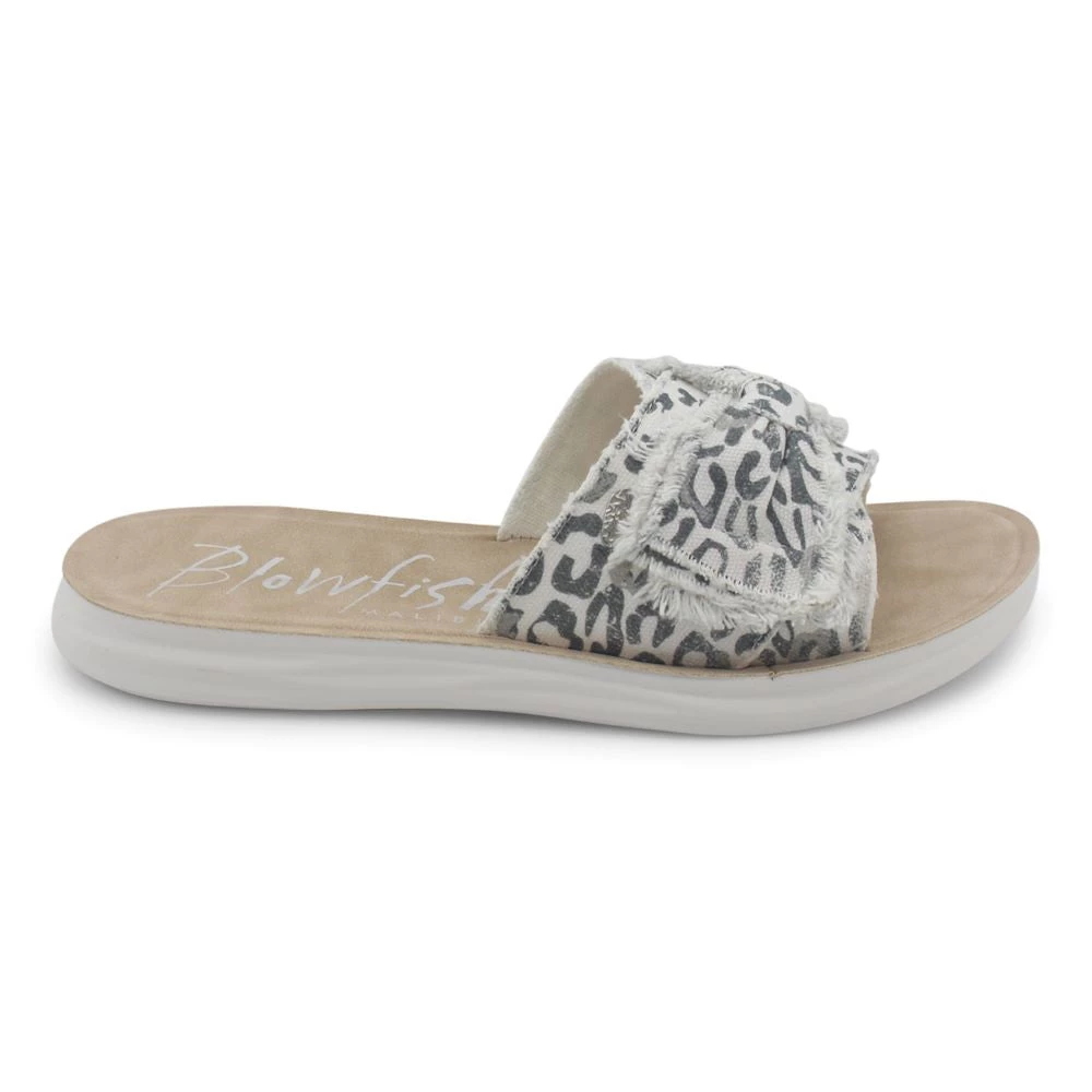 'Blowfish Malibu' Women's Saturn Sandal - Gray Paper Cat Canvas 4 'Blowfish Malibu' Women's Saturn Sandal - Gray Paper Cat Canvas