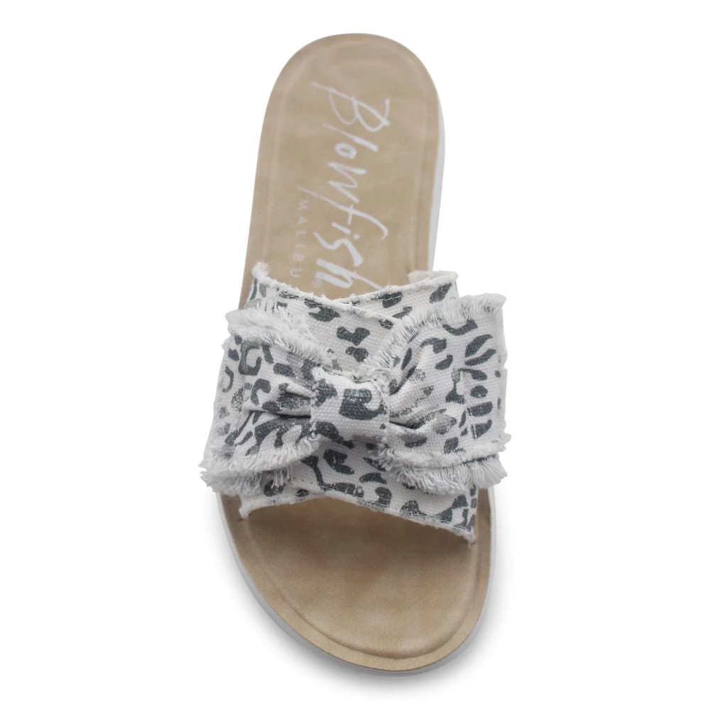 'Blowfish Malibu' Women's Saturn Sandal - Gray Paper Cat Canvas 5 'Blowfish Malibu' Women's Saturn Sandal - Gray Paper Cat Canvas