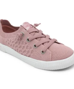 'Blowfish Malibu' Women's Free Spirit Slip On - Dusty Pink Flyknit