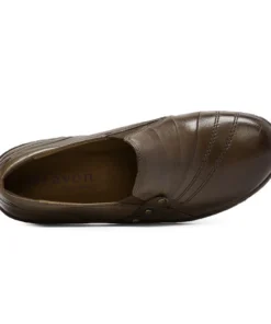 'Rockport' Women's Danielle Slip On - Dark Brown 10 'Rockport' Women's Danielle Slip On - Dark Brown
