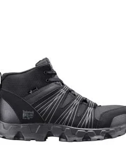 'Timberland Pro' Men's Powertrain Mid ESD Alloy Toe - Black / Gray