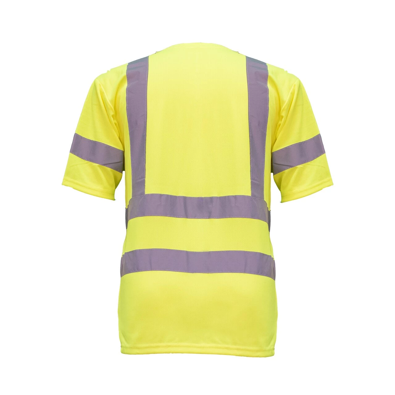 'KEY' Men's Hi-Visibility Pocket T-Shirt - Hi-Vis Yellow 4 'KEY' Men's Hi-Visibility Pocket T-Shirt - Hi-Vis Yellow