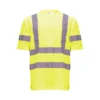 'KEY' Men's Hi-Visibility Pocket T-Shirt - Hi-Vis Yellow