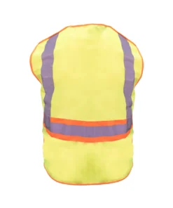 'KEY' Men's Break-A-Way Solid Vest - Hi-Vis Yellow