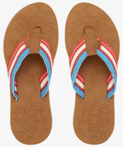 'Roxy' Women's Colbee Hi Sandal - Red / Blue