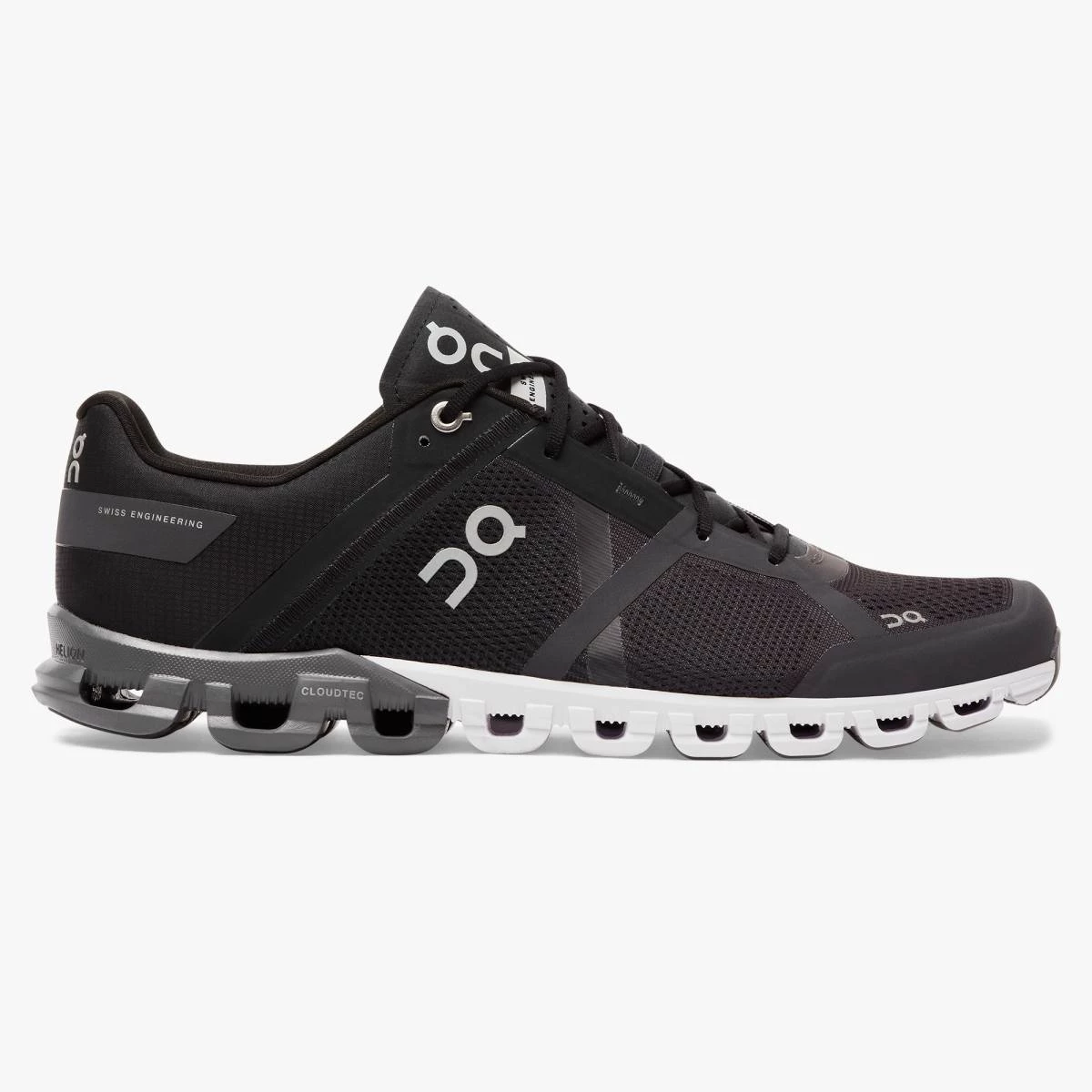 'On Running' Men's Cloudflow - Black / Asphalt 3 'On Running' Men's Cloudflow - Black / Asphalt
