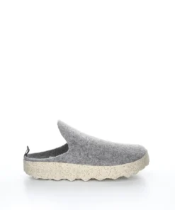 'Asportuguesas' Women's Round Toe Slide - Concrete