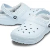 'Crocs' Women's Classic Lined Clog - Mineral Blue
