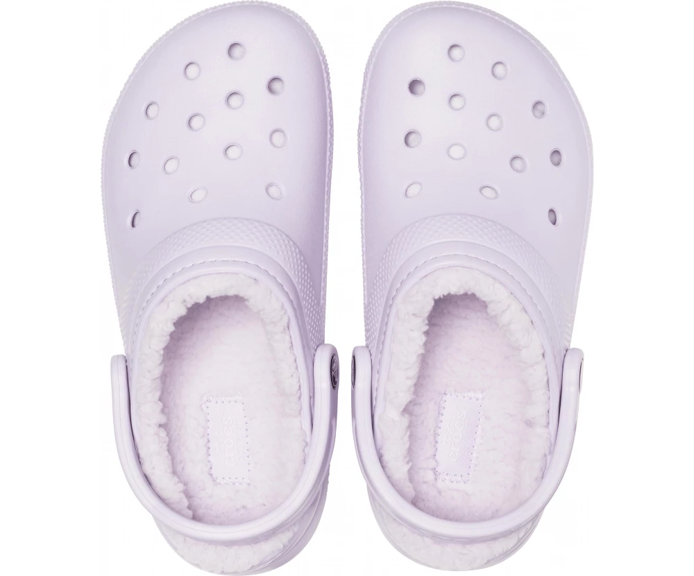 'Crocs' Women's Classic Lined Clog - Lavender 4 'Crocs' Women's Classic Lined Clog - Lavender