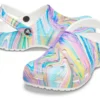 'Crocs' Women's Classic Out Of This World II Clog - Multi / White
