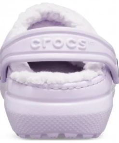 'Crocs' Women's Classic Lined Clog - Lavender 10 'Crocs' Women's Classic Lined Clog - Lavender