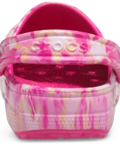 'Crocs' Women's Classic Beach Dye Clog - Candy Pink