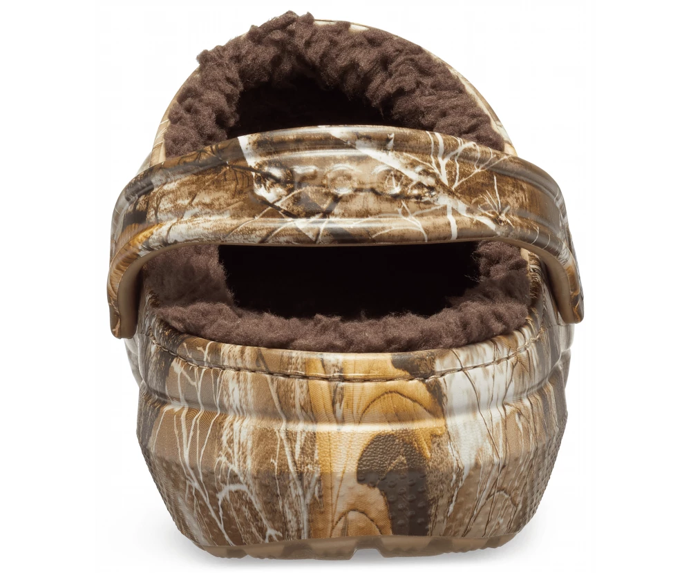 'Crocs' Unisex Classic Realtree Edge® Lined Clog - Chocolate / Chocolate Men 6 'Crocs' Unisex Classic Realtree Edge® Lined Clog - Chocolate / Chocolate Men