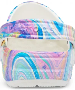 'Crocs' Women's Classic Out Of This World II Clog - Multi / White