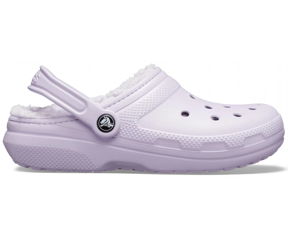 'Crocs' Women's Classic Lined Clog - Lavender 7 'Crocs' Women's Classic Lined Clog - Lavender