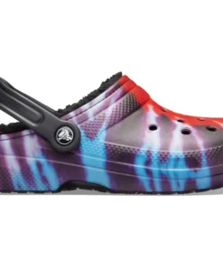Shoes & Boots 'Crocs' Unisex Classic Lined Tie Dye Clog - Multi / Black 13 Shoes & Boots 'Crocs' Unisex Classic Lined Tie Dye Clog - Multi / Black