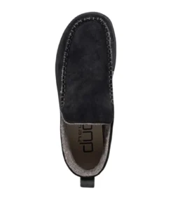 'Hey Dude' Women's Denny Suede - Black