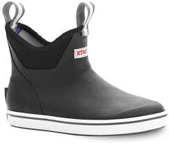'Xtratuf' Women's 6" Ankle Deck WP Slip Resistant - Black