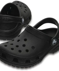 'Crocs' Kids' Classic Clog - Black
