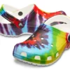 'Crocs' Women's Classic Tie-Dye Graphic Clog - Multi / Rainbow Shoes & Boots 2 'Crocs' Women's Classic Tie-Dye Graphic Clog - Multi / Rainbow Shoes & Boots