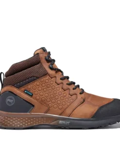 'Timberland Pro' Men's 6" Reaxion EH WP Soft Toe Hiker - Brown