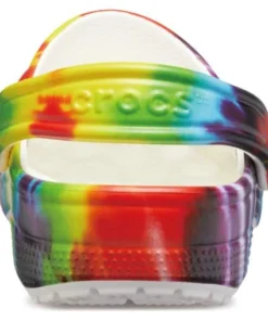'Crocs' Women's Classic Tie-Dye Graphic Clog - Multi / Rainbow Shoes & Boots