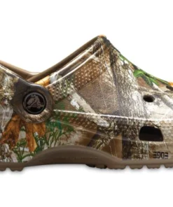 'Crocs' Unisex Classic Realtree®Clog - Walnut / Camo Men