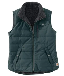'Carhartt' Women's Utility Sherpa-Lined Vest - Fog Green