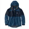 'Carhartt' Men's Storm Defender®Midweight Hooded Jacket - Dark Blue / Navy