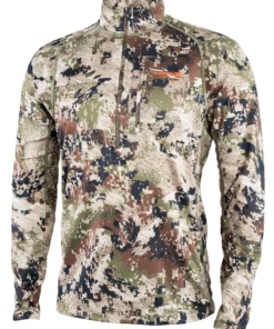 SITKA WEAR AND EQUIPMENT 'Sitka' Men's Core Midweight Zip T-Shirt - Optifade Subalpine
