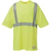 'Caterpillar' Men's Hi Vis Short Sleeve Tee - Hi Vis Yellow