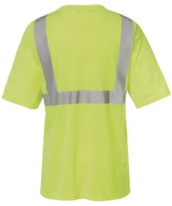'Caterpillar' Men's Hi Vis Short Sleeve Tee - Hi Vis Yellow
