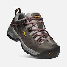 'Keen Utility' Men's Detroit XT Met Guard Steel Toe - Steel Grey / Bossa Nova