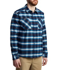SITKA WEAR AND EQUIPMENT'Sitka' Men's Riser Work Shirt - Eclipse Plaid