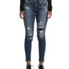 SILVER JEANS CO 'Silver Jeans' Women's Avery High Rise Skinny - Indigo