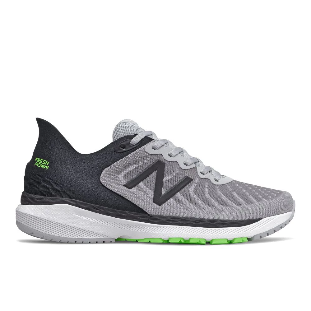 'New Balance' Men's Fresh Foam Stability - Aluminum / Black 3 'New Balance' Men's Fresh Foam Stability - Aluminum / Black