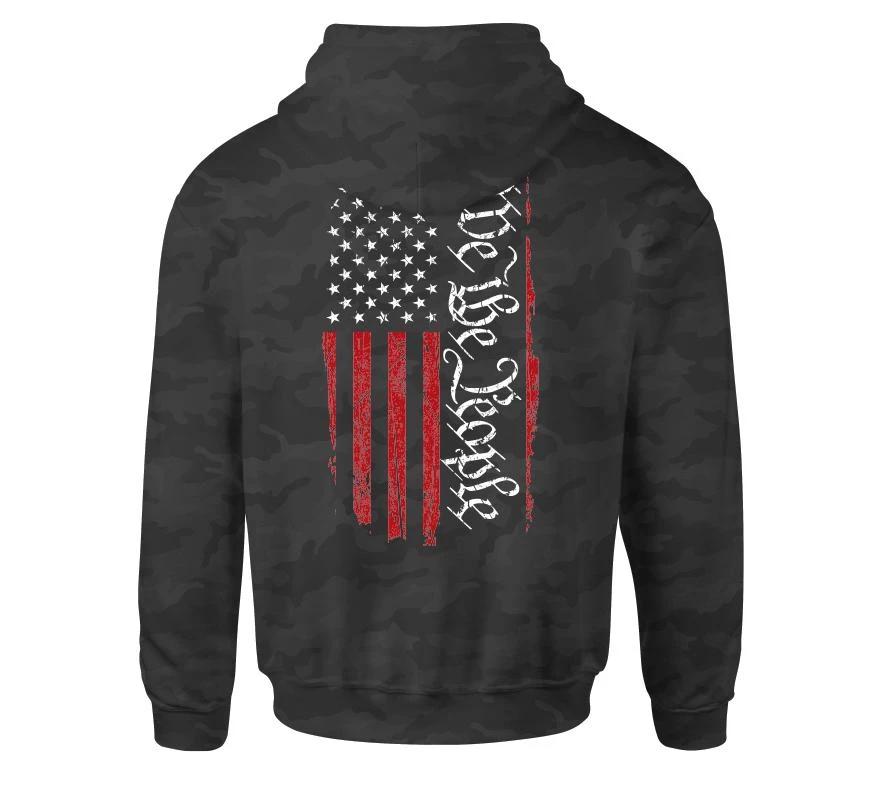 Howitzer Clothing 'Howitzer' Men's People Zip Hood - Black Camo 3 Howitzer Clothing 'Howitzer' Men's People Zip Hood - Black Camo