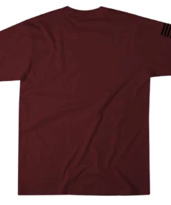 'Howitzer Clothing' Men's Standard Patriot Tee - Burgundy