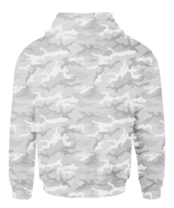 Howitzer Clothing 'Howitzer' Men's Infringed PO Hood - White Camo