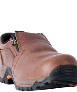 Dan Post Boot Co 'McRae' Men's 3" Internal Met Guard Comp Toe Slip-On - Brown